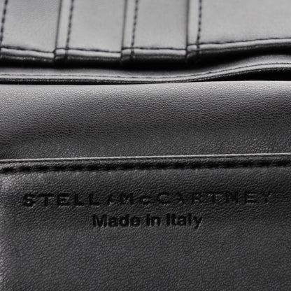 Stella McCartney Shaggy Deer Falabella Flap Wallet Black 7 of 8