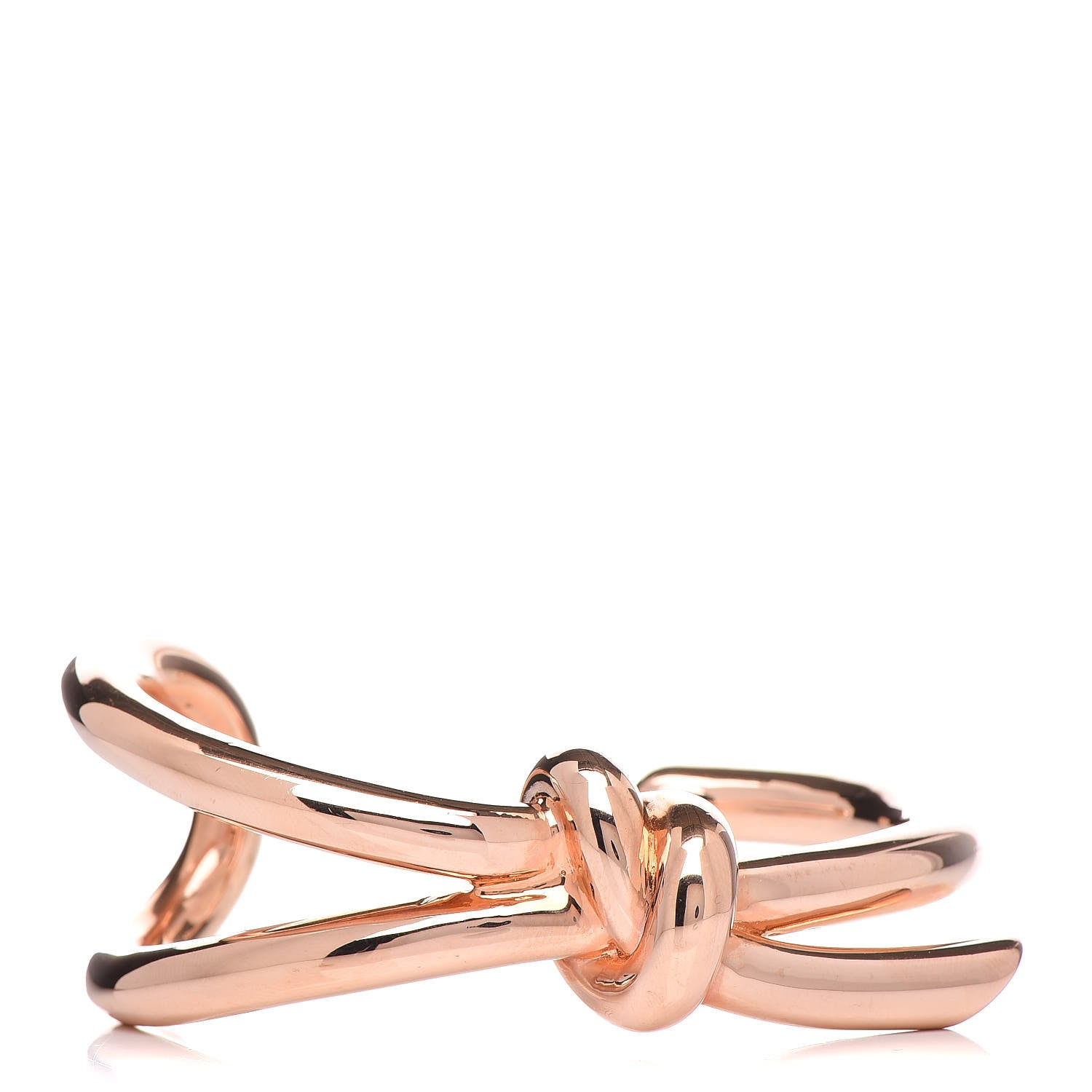 Balenciaga Rose Gold Hardware Knotted Cuff 1 of 5