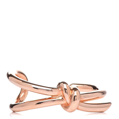 Balenciaga Rose Gold Hardware Knotted Cuff 1 of 5