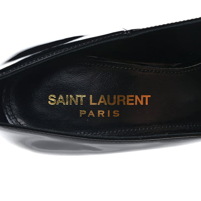 Saint Laurent Patent Calfskin Opyum 110 Pumps 35 Black Gold 7 of 8