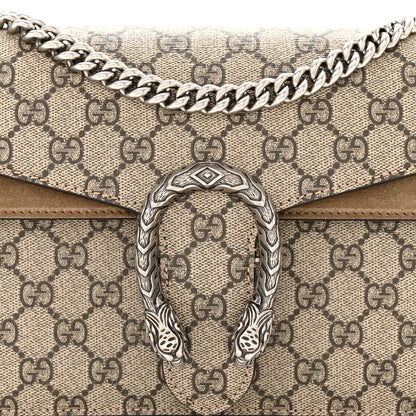 Gucci GG Supreme Monogram Small Dionysus Shoulder Bag Taupe 8 of 10