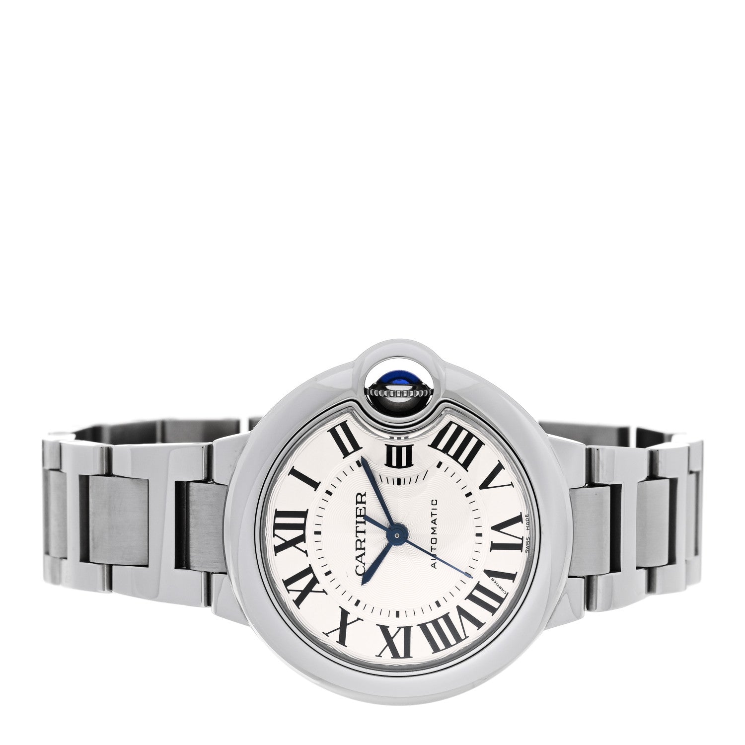 Cartier Stainless Steel 33mm Ballon Bleu De Cartier Automatic Watch 2 of 5