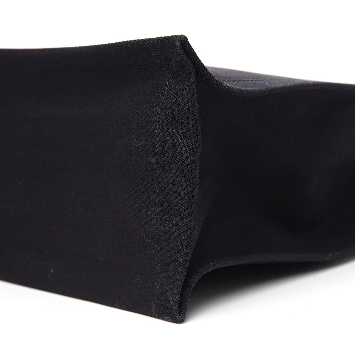 Saint Laurent Linen Calfskin Rive Gauche Tote Black 10 of 10