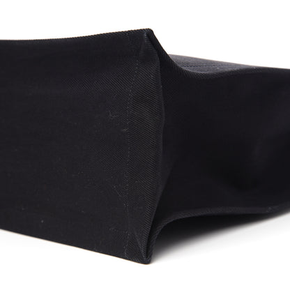 Saint Laurent Linen Calfskin Rive Gauche Tote Black 10 of 10