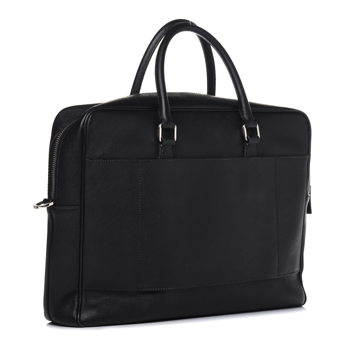 Saffiano Travel Briefcase Nero Black