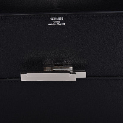 Hermes Chevre Mysore Cinhetic Boxy Top Handle Bag Black 8 of 10