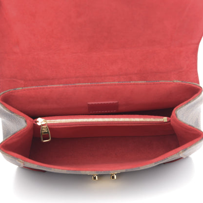 Louis Vuitton Damier Ebene Caissa Clutch Cherry 5 of 11