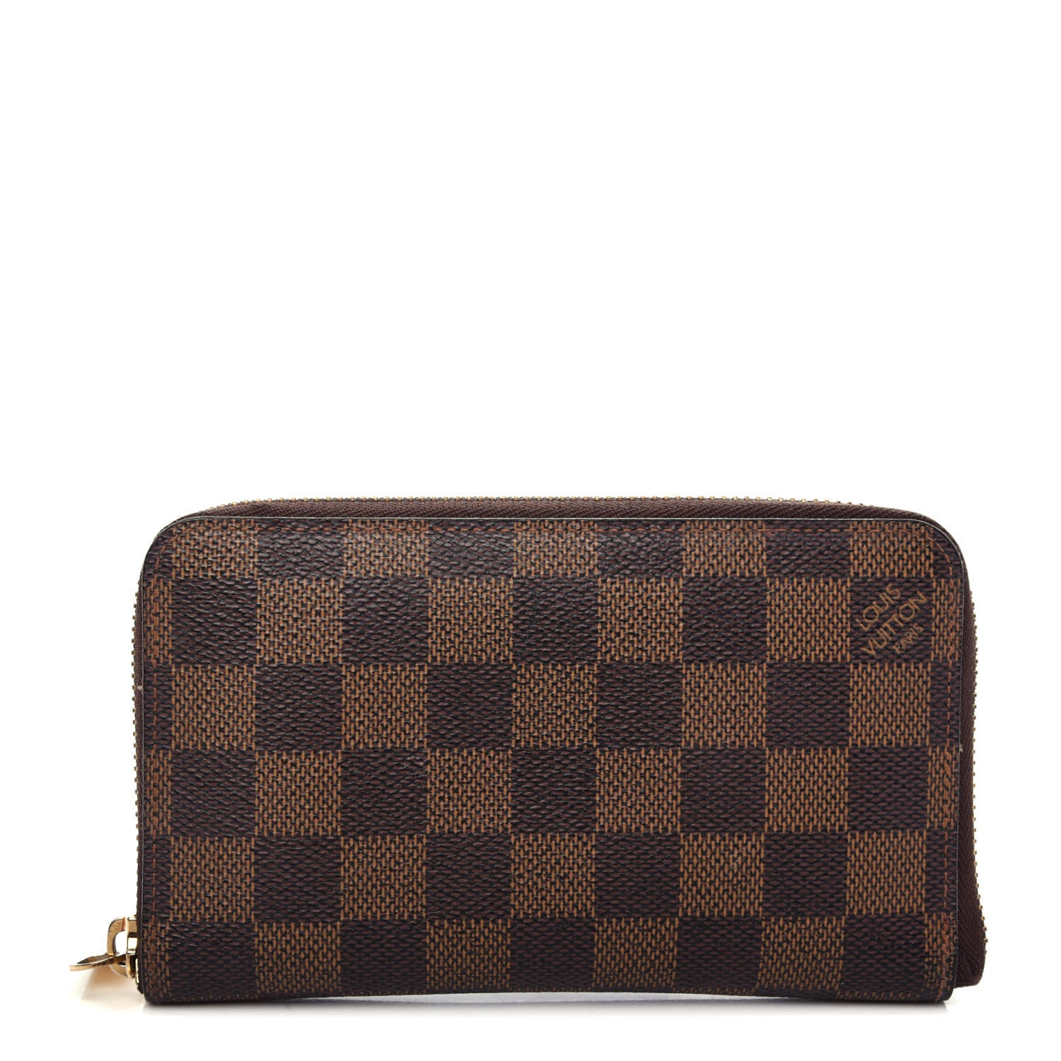Louis Vuitton Damier Ebene Zippy Compact Wallet 1 of 8