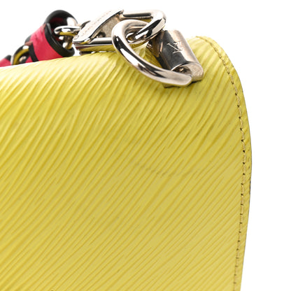 Louis Vuitton Epi Twist Braided Strap Shoulder Bag PM Vert Acide 5 of 9