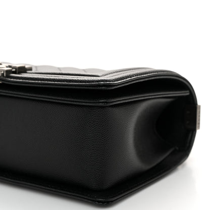 Chanel Caviar Quilted Medium Boy Flap Black 10 of 11
