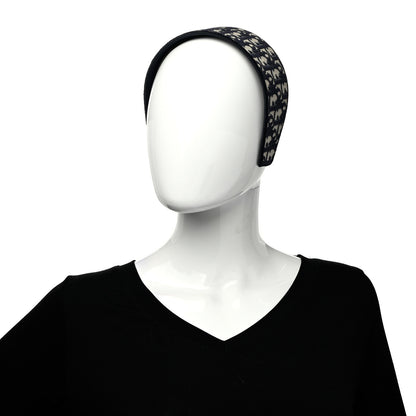 Christian Dior Oblique Headband Blue 2 of 8
