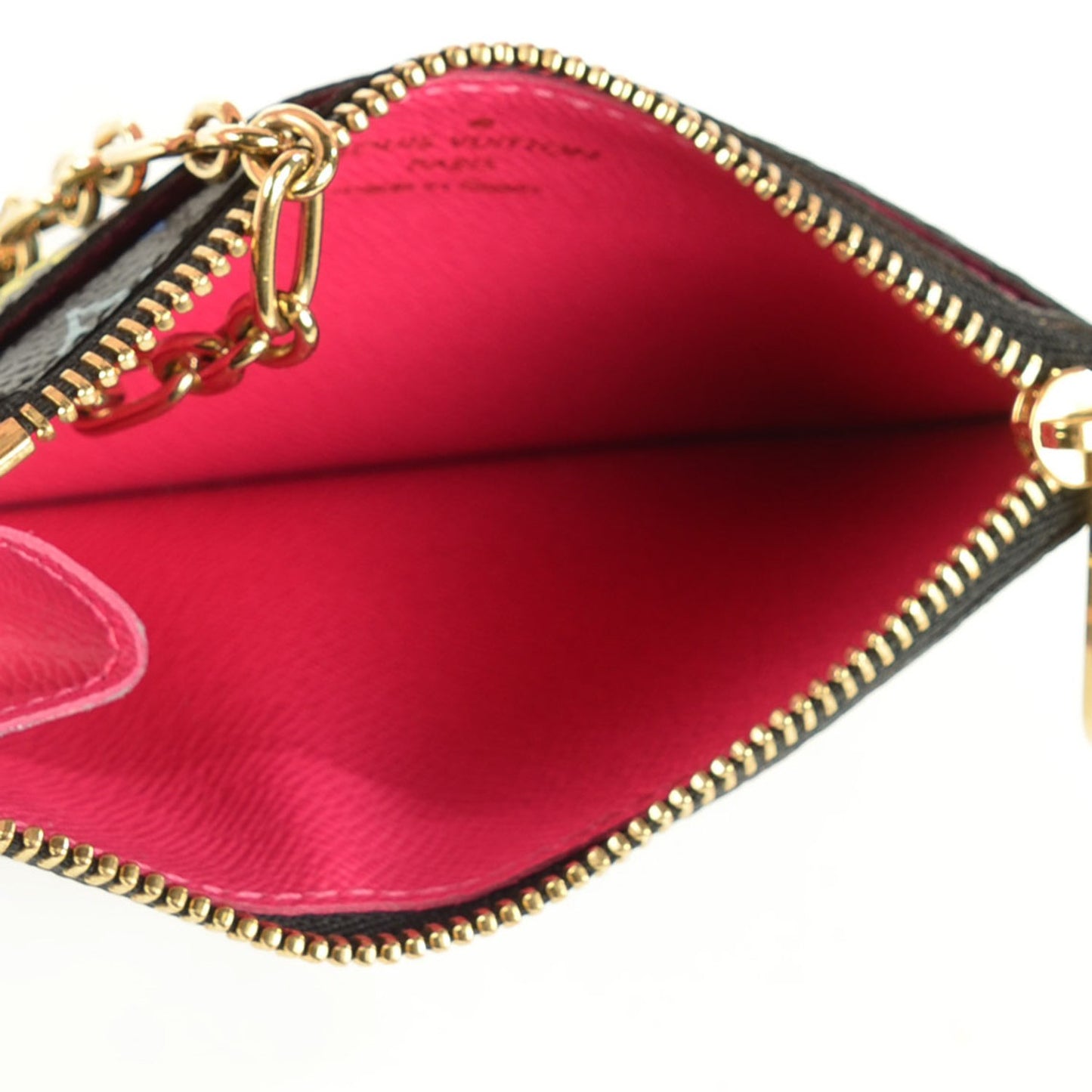 Monogram Multicolor Key Pouch Black Grenade