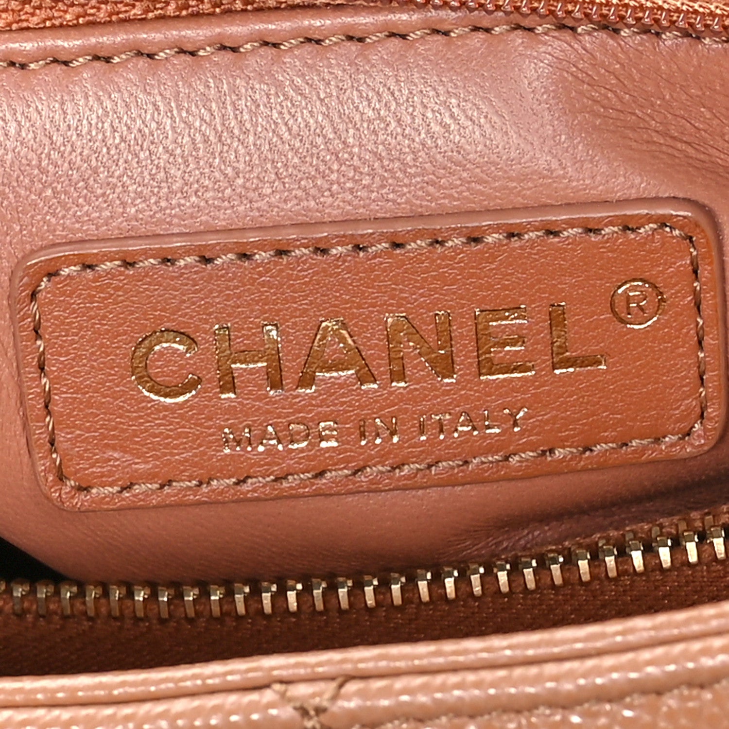 Chanel Caviar Quilted Small Coco Handle Flap Beige 6 of 11