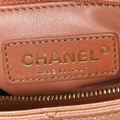 Chanel Caviar Quilted Small Coco Handle Flap Beige 6 of 11