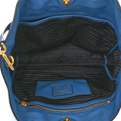 Prada Vitello Daino Shopping Tote Inchiostro 5 of 14