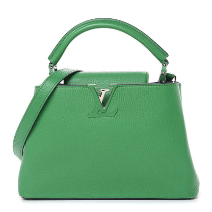 Louis Vuitton Taurillon Capucines BB Bamboo Indigo 1 of 14