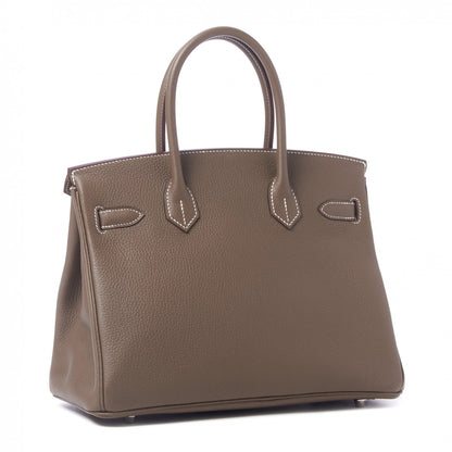 Hermes Togo Birkin 30 Etoupe 2 of 31