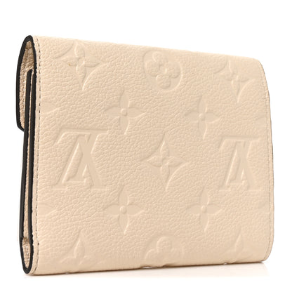 Louis Vuitton Empreinte Victorine Wallet Cream 3 of 6