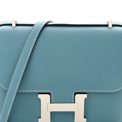 Hermes Epsom Constance 18 New Blue Jean 9 of 12