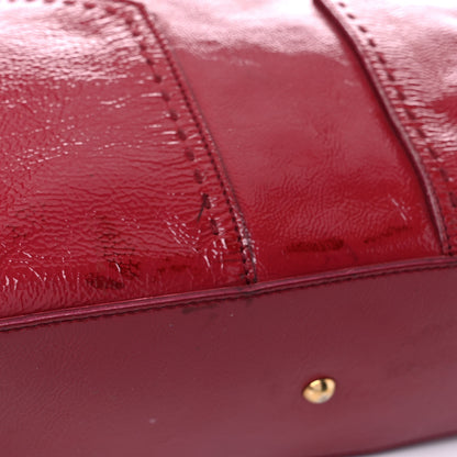 Saint Laurent Patent Calfskin Medium Muse Red 21 of 32