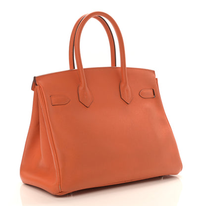 Hermes Epsom Birkin 30 Orange 3 of 24