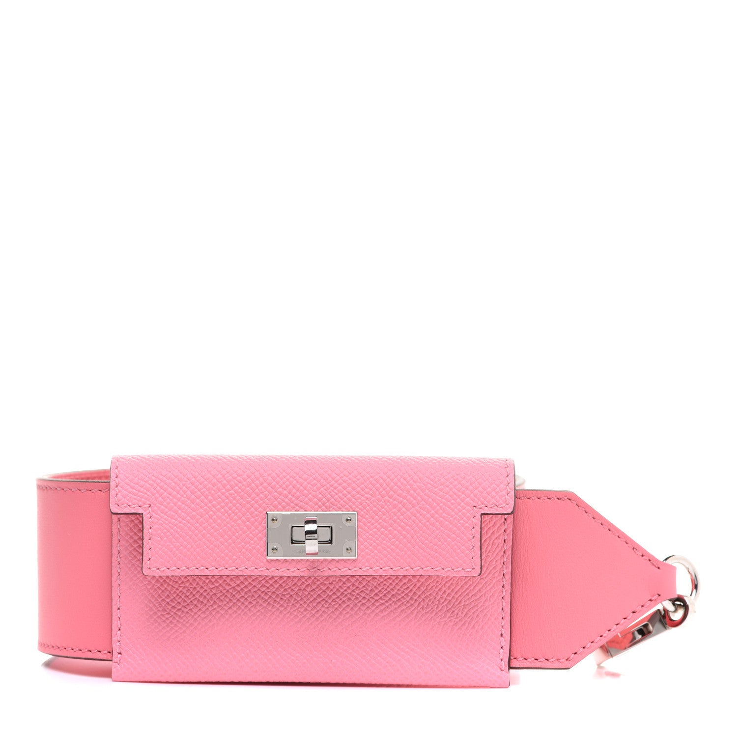 Hermes Swift Epsom Pocket Kelly Shoulder Strap Rose Azalee Rose Confetti 1 of 7