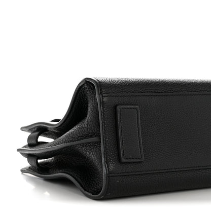 Saint Laurent Grained Calfskin Nano Sac De Jour Souple Black Black 9 of 14