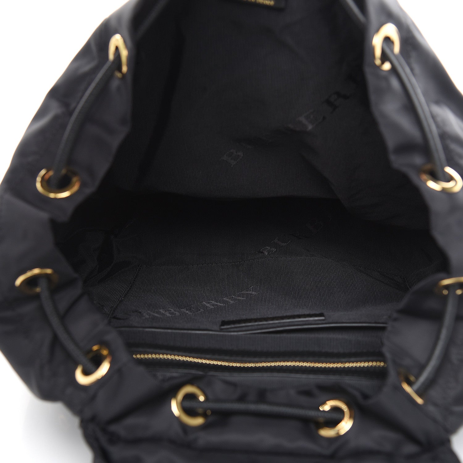 Burberry Nylon Large Rucksack Backpack Black 5 of 9