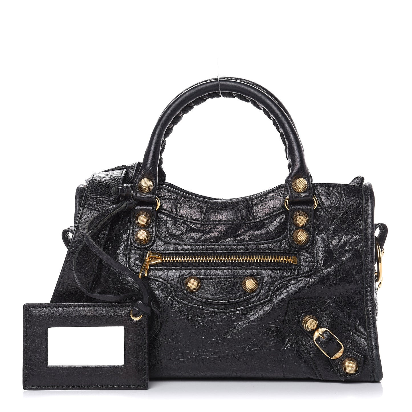 Agneau Giant 12 Gold Hardware Mini City Black