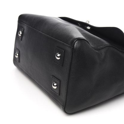 Mulberry Glossy Goatskin Medium Del Rey Satchel Black 8 of 9