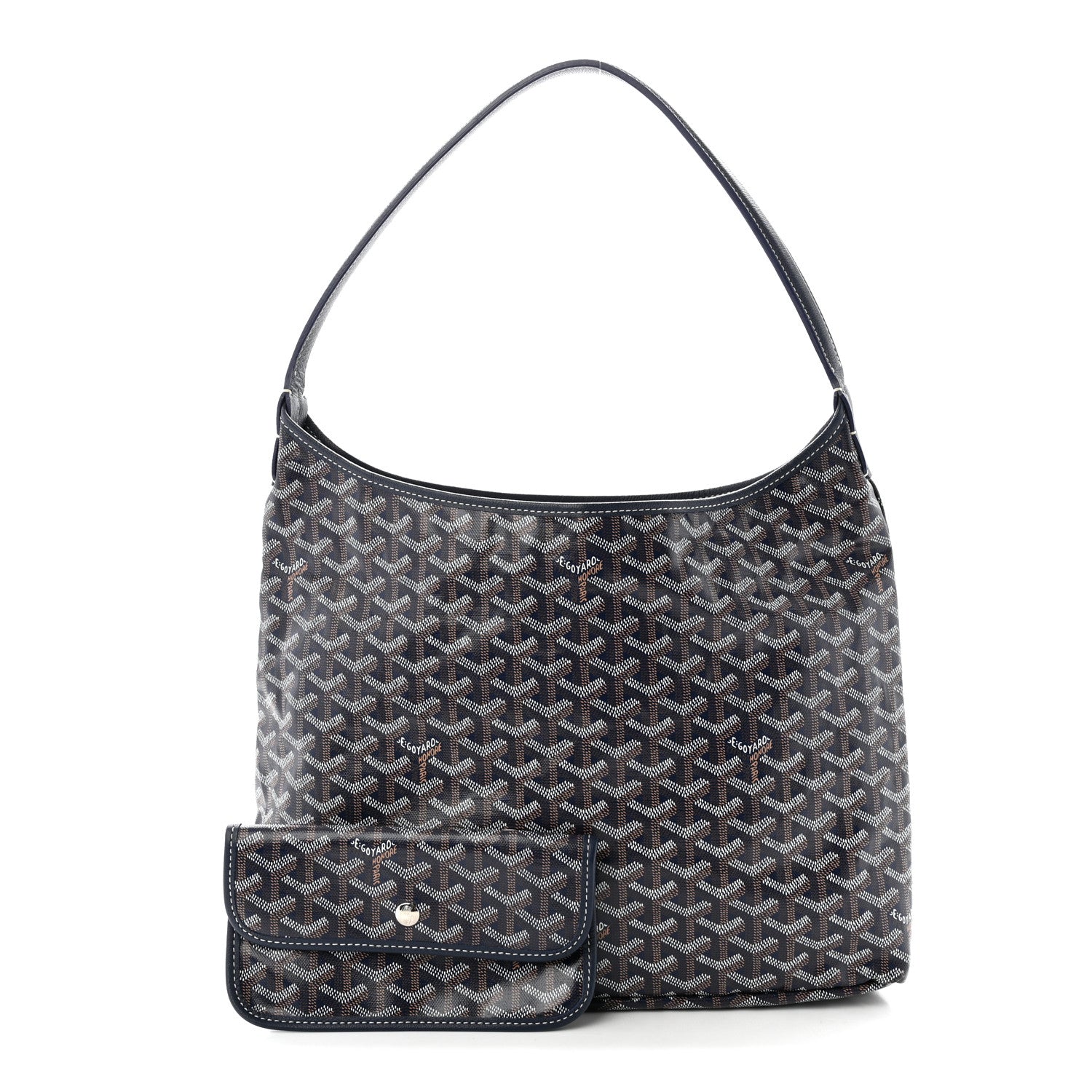Goyard Goyardine Boheme Hobo Navy Blue 3 of 11