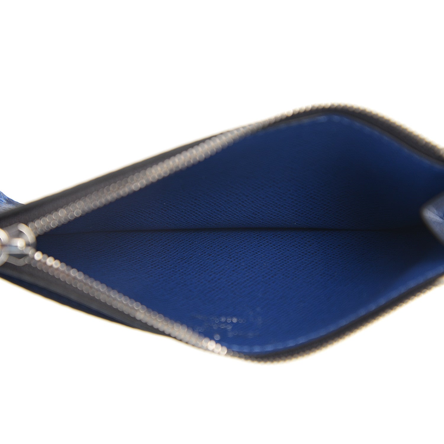 Louis Vuitton Monogram Taiga Coin Card Holder Cobalt 4 of 5