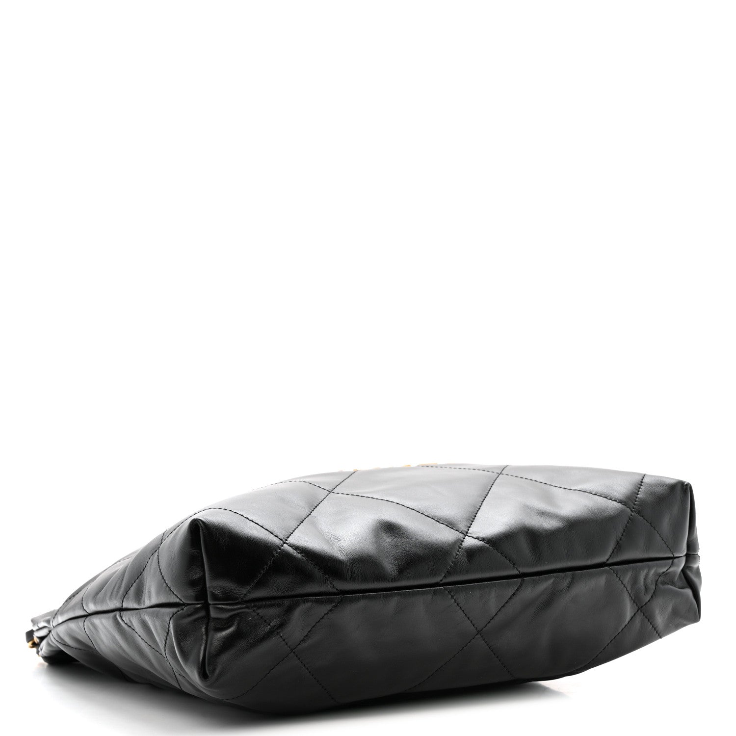 Chanel Shiny Calfskin Quilted Small Chanel 22 Black 5 of 11