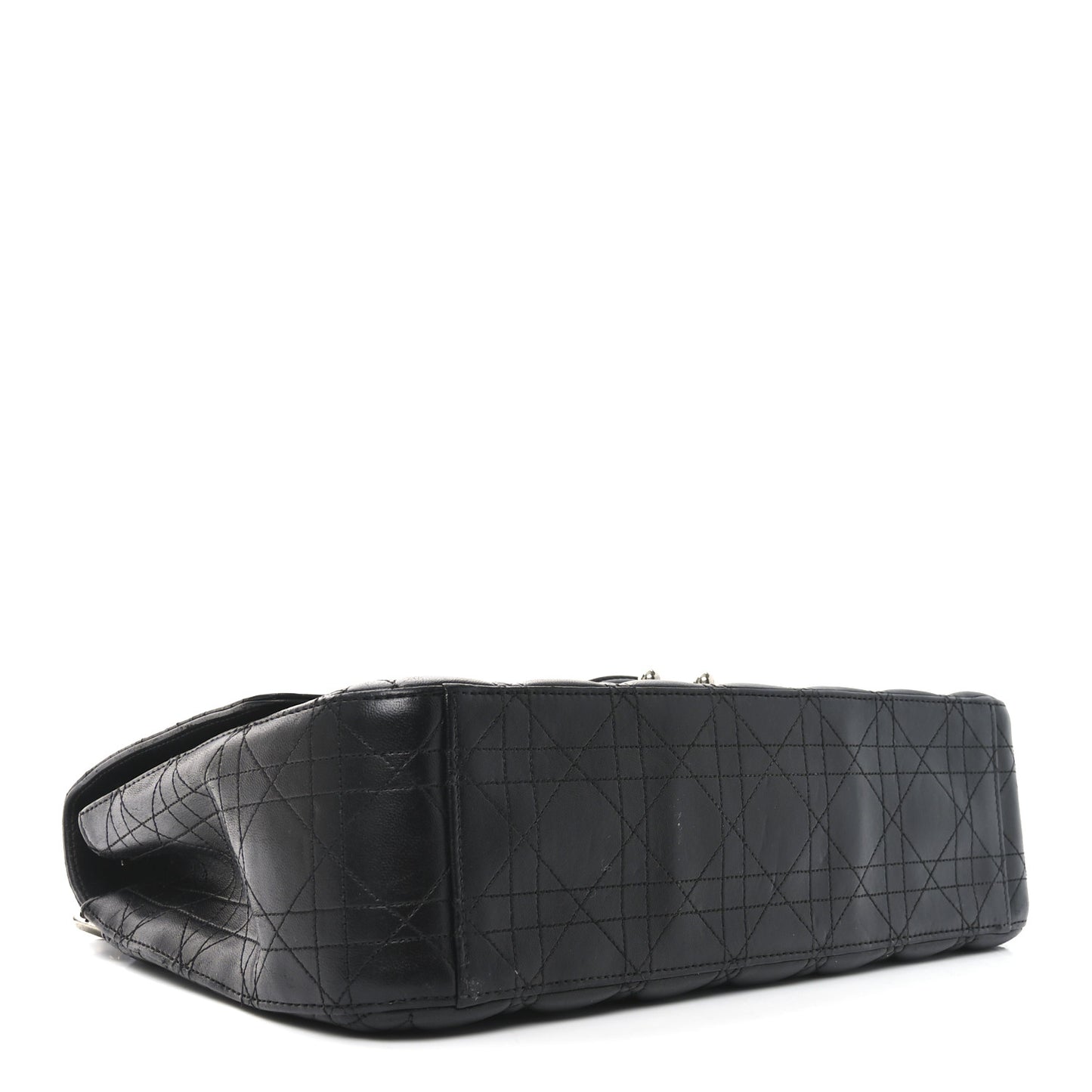 Lambskin Cannage Large Miss Dior Flap Black