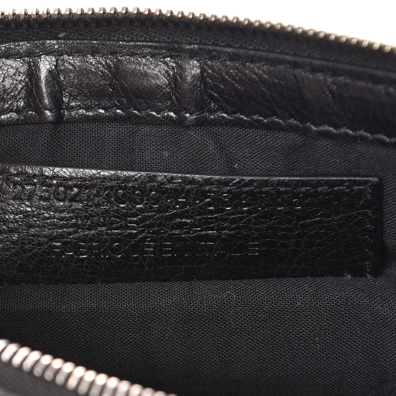 Balenciaga Agneau Arena Classic Hardware Small Clip Black 7 of 7