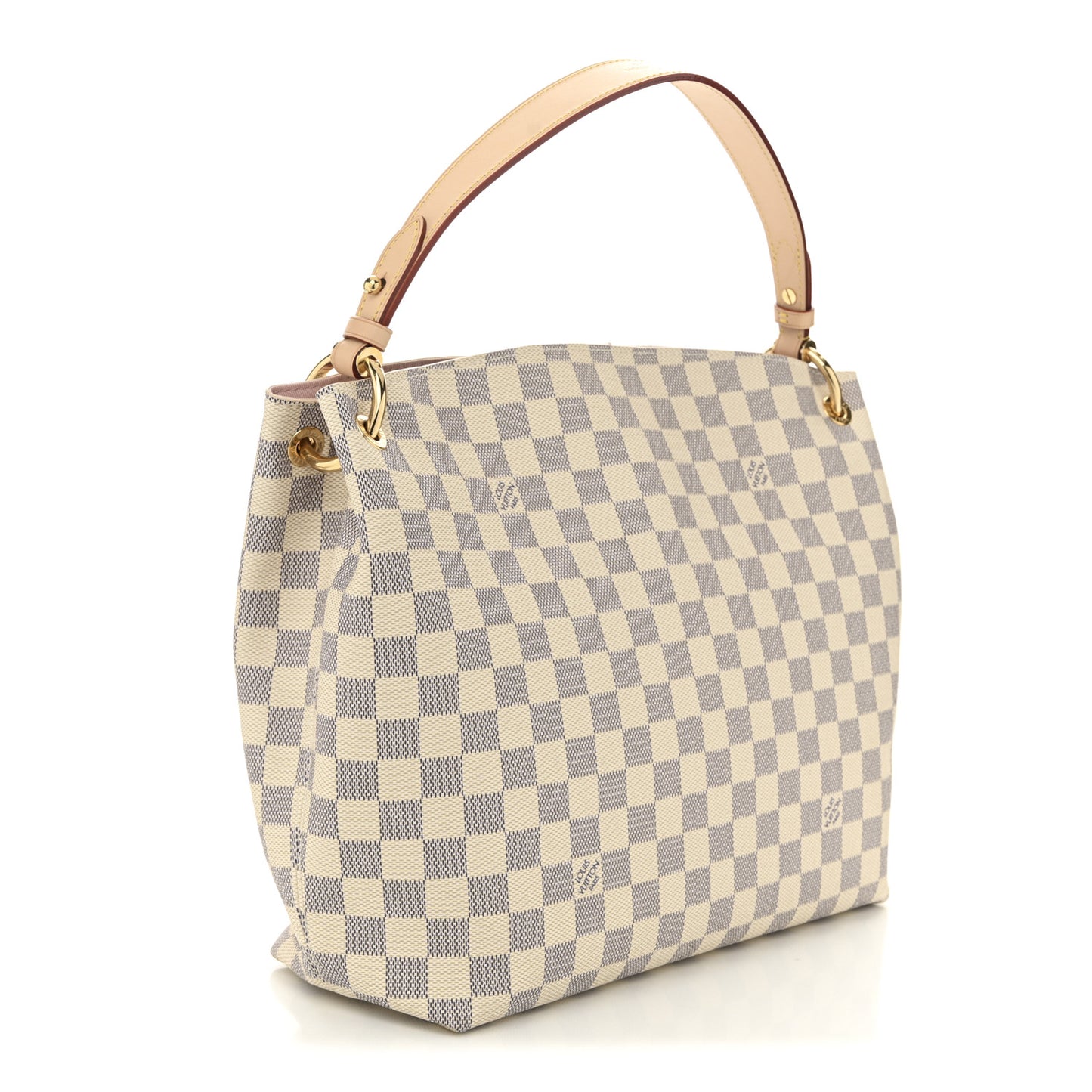Damier Azur Graceful PM Rose Ballerine