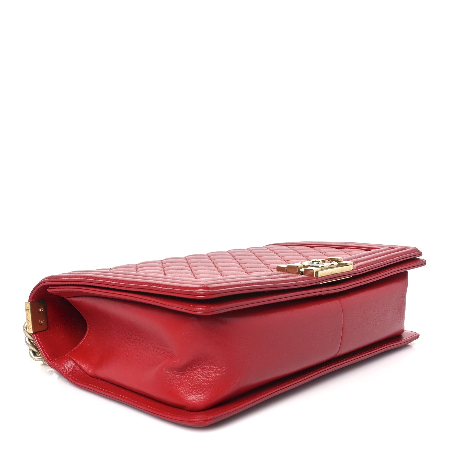 Chanel Lambskin Quilted New Medium Boy Flap Red 4 of 10