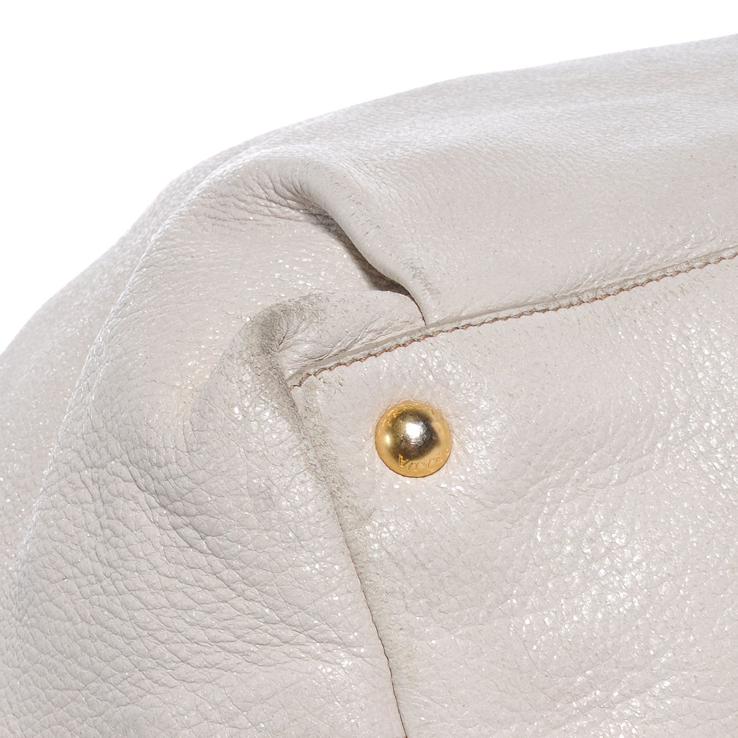 Cervo Lux Chain Tote Talco