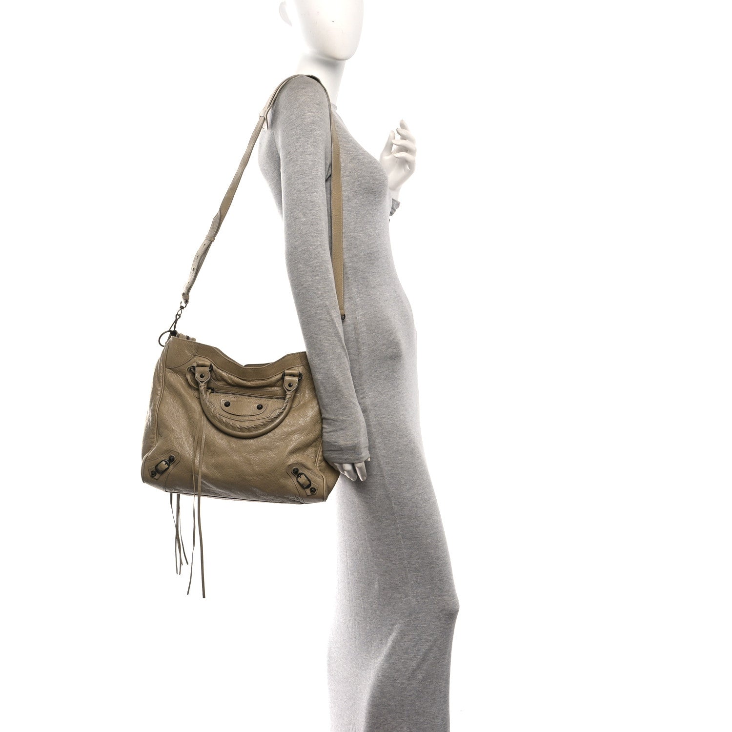 Balenciaga Agneau Arena Classic Hardware City Latte Beige 2 of 11