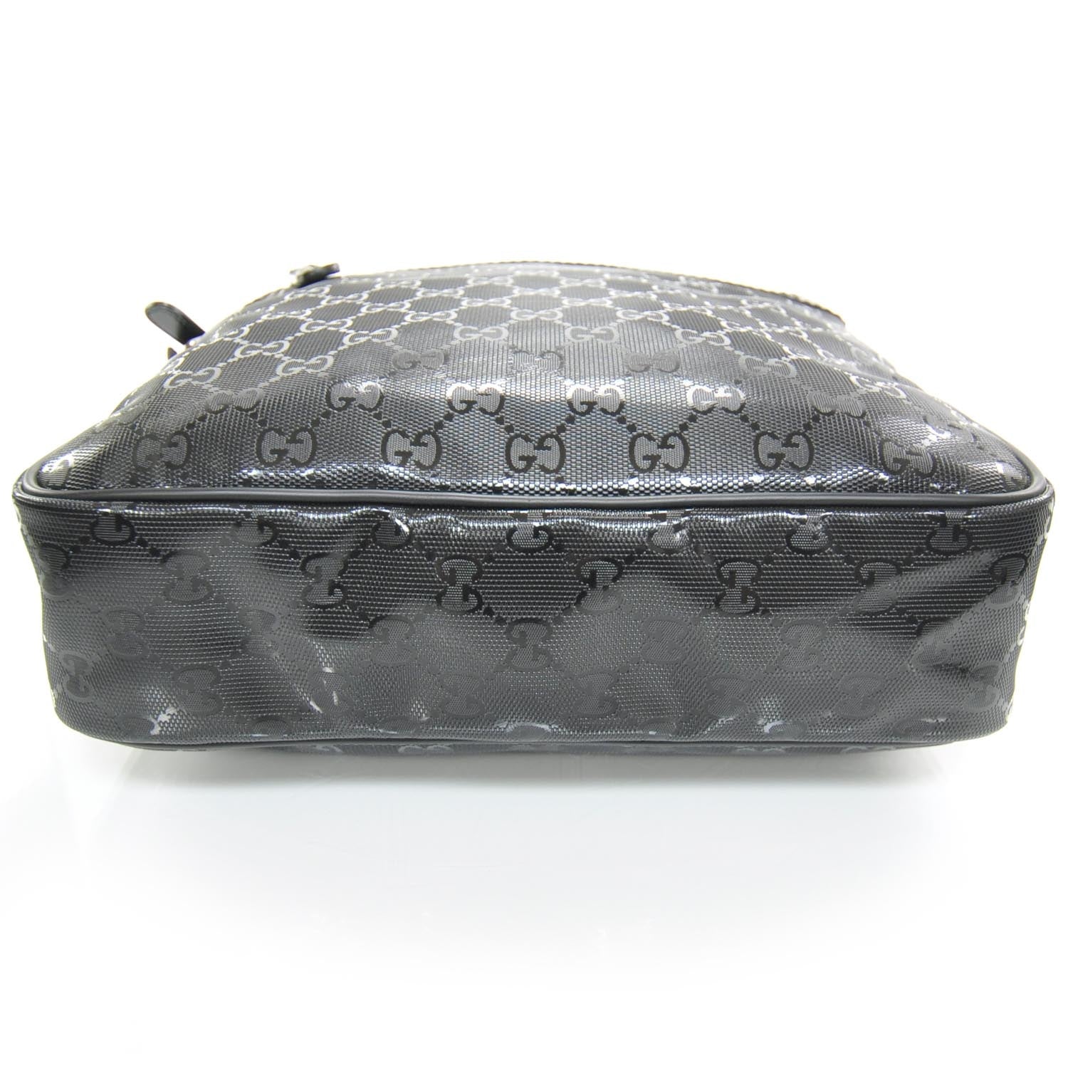 Gucci Imprime Monogram Medium Messenger Bag Black 4 of 9