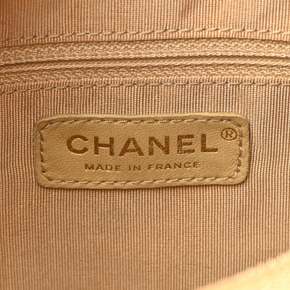 Chanel Caviar Quilted Timeless CC Shoulder Bag Beige 6 of 13