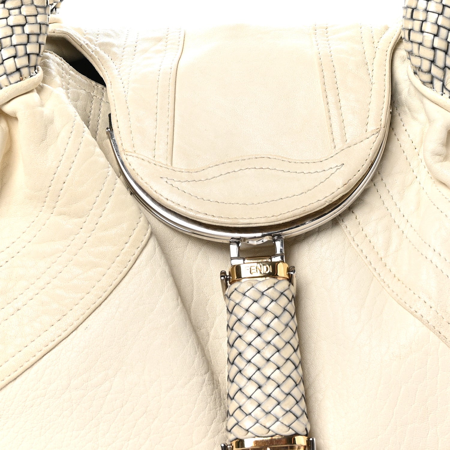 Fendi Nappa Nuvolata Spy White White 8 of 10