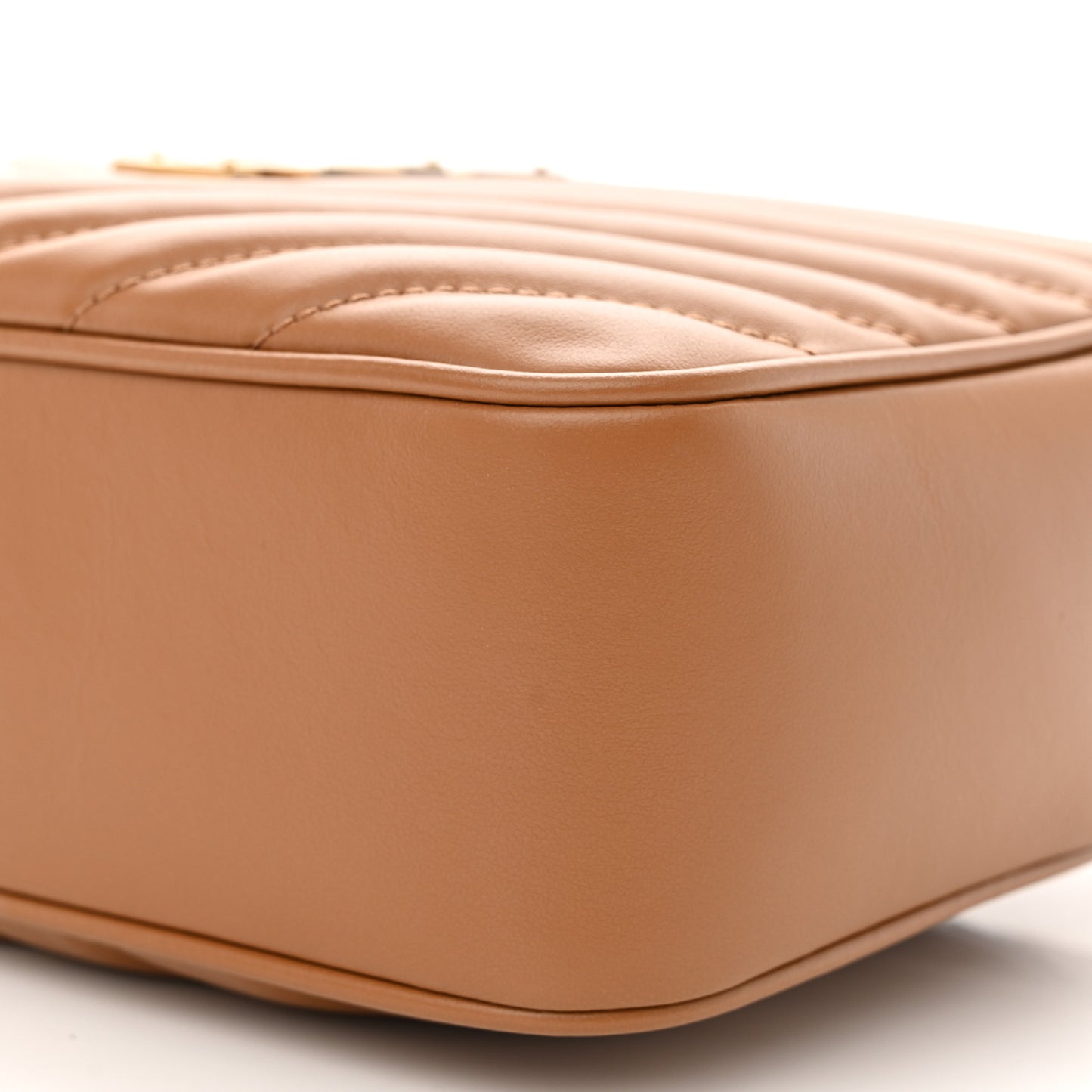 Calfskin Matelasse Monogram Lou Camera Bag Cinnamon