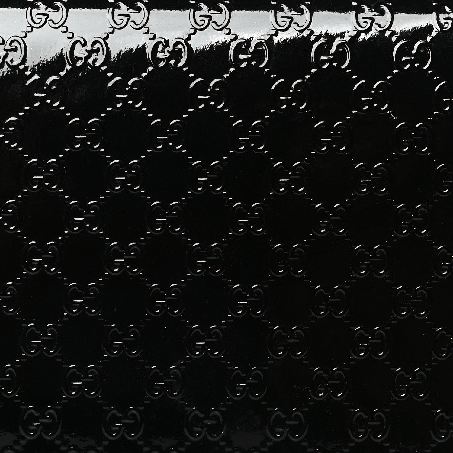 Gucci Patent Microguccissima Small Broadway Clutch Black 8 of 9