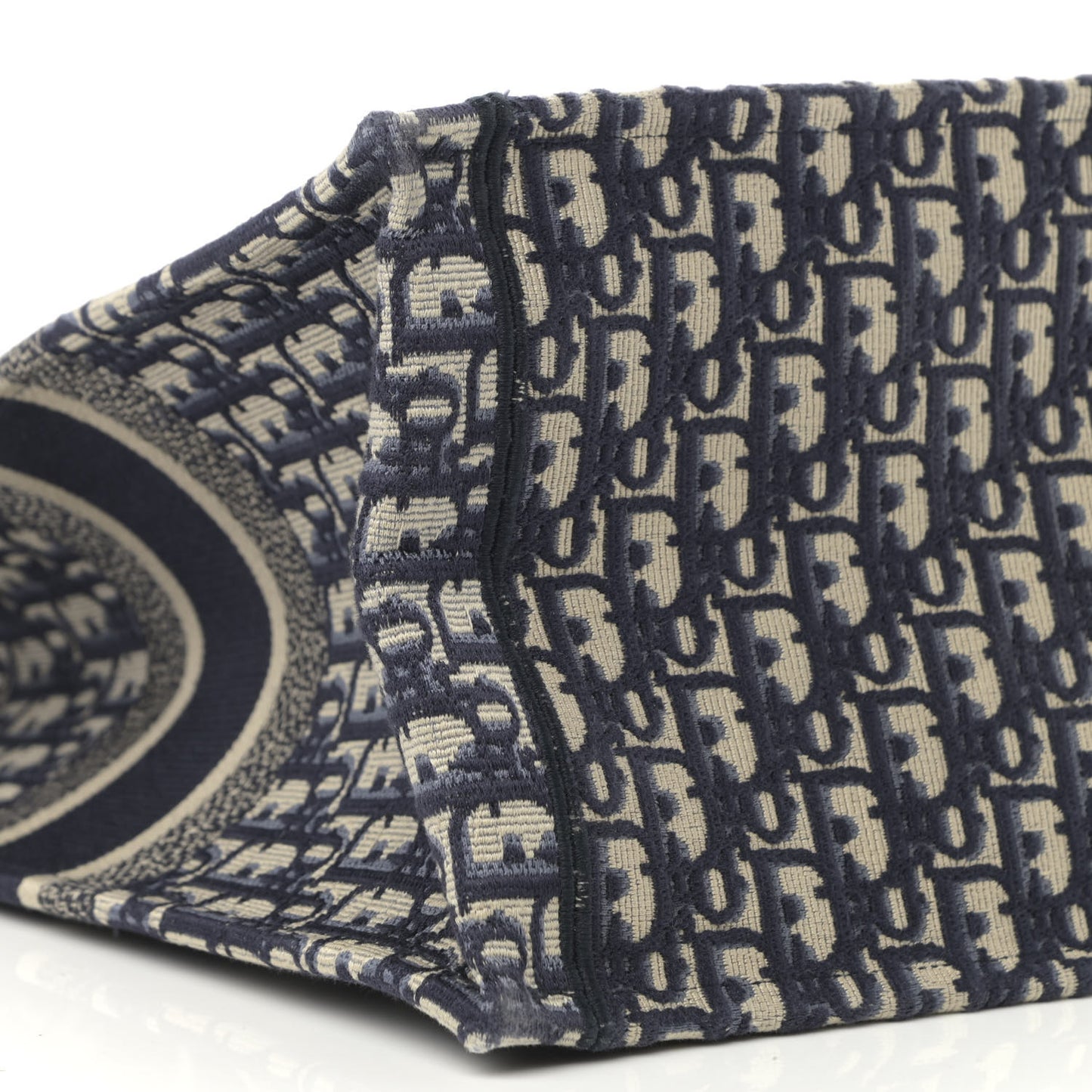 Oblique Large Book Tote Blue Multicolor