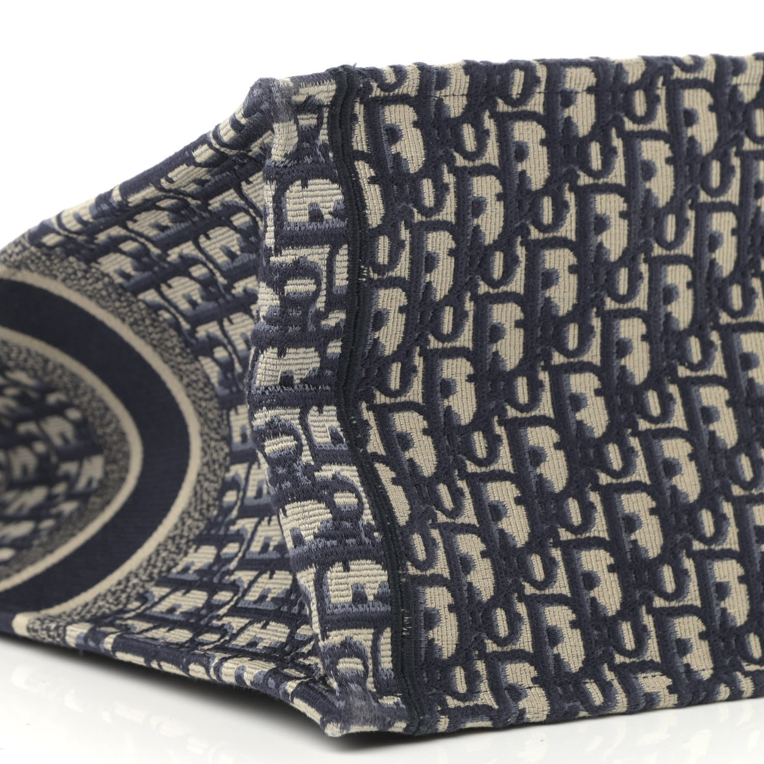 Christian Dior Oblique Large Book Tote Blue Multicolor 9 of 13