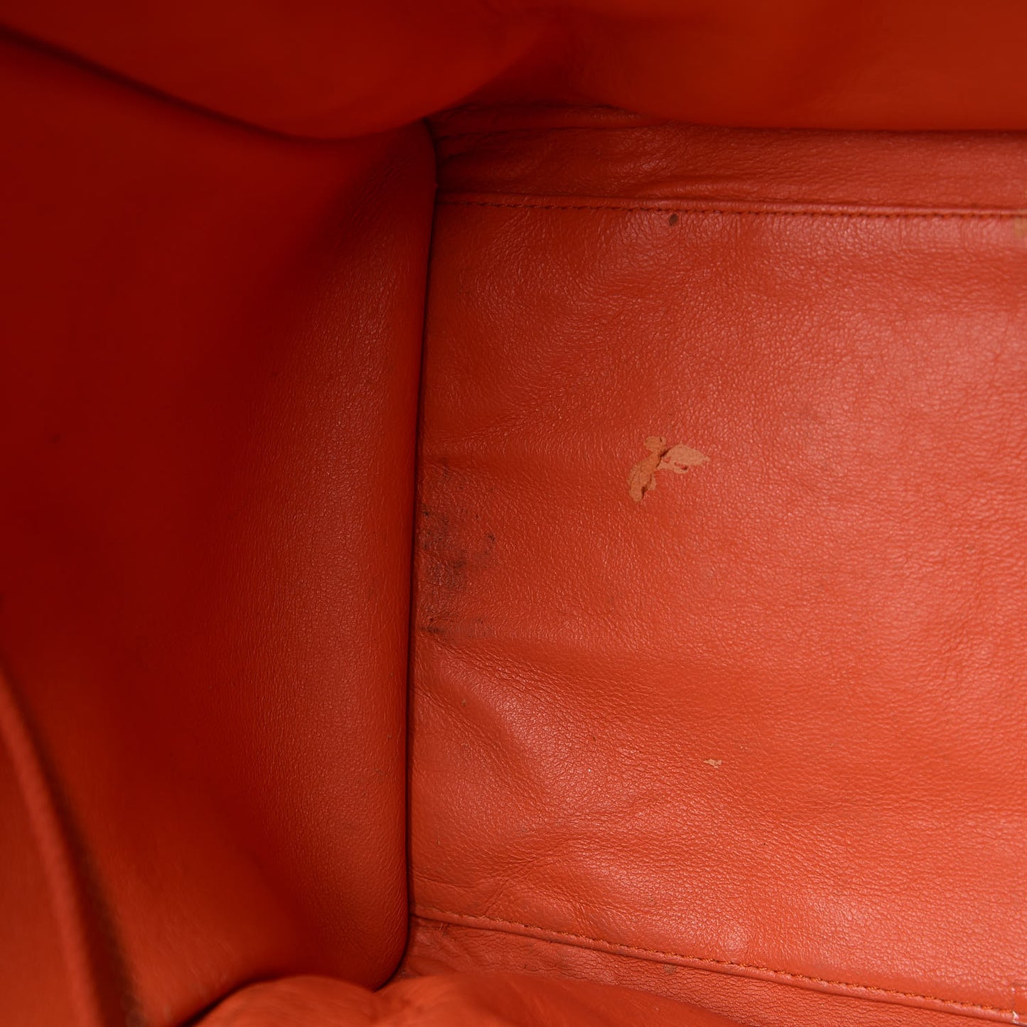 Smooth Calfskin Mini Luggage Bright Orange