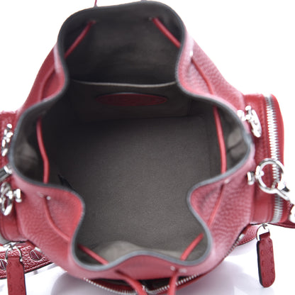 Fendi Cuoio Romano Selleria F is Fendi Grande Mon Tresor Pocket Bucket Bag Rosso 7 of 10
