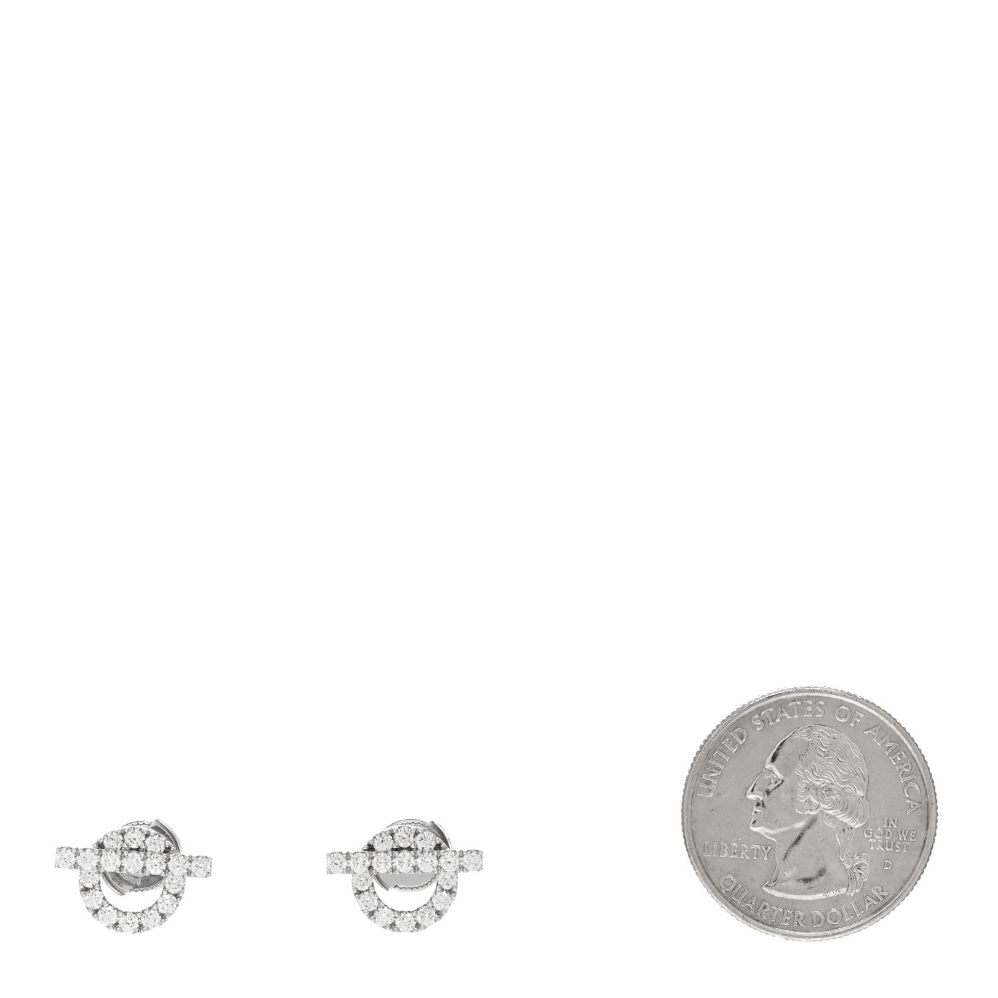 18K White Gold Diamond Finesse Earrings