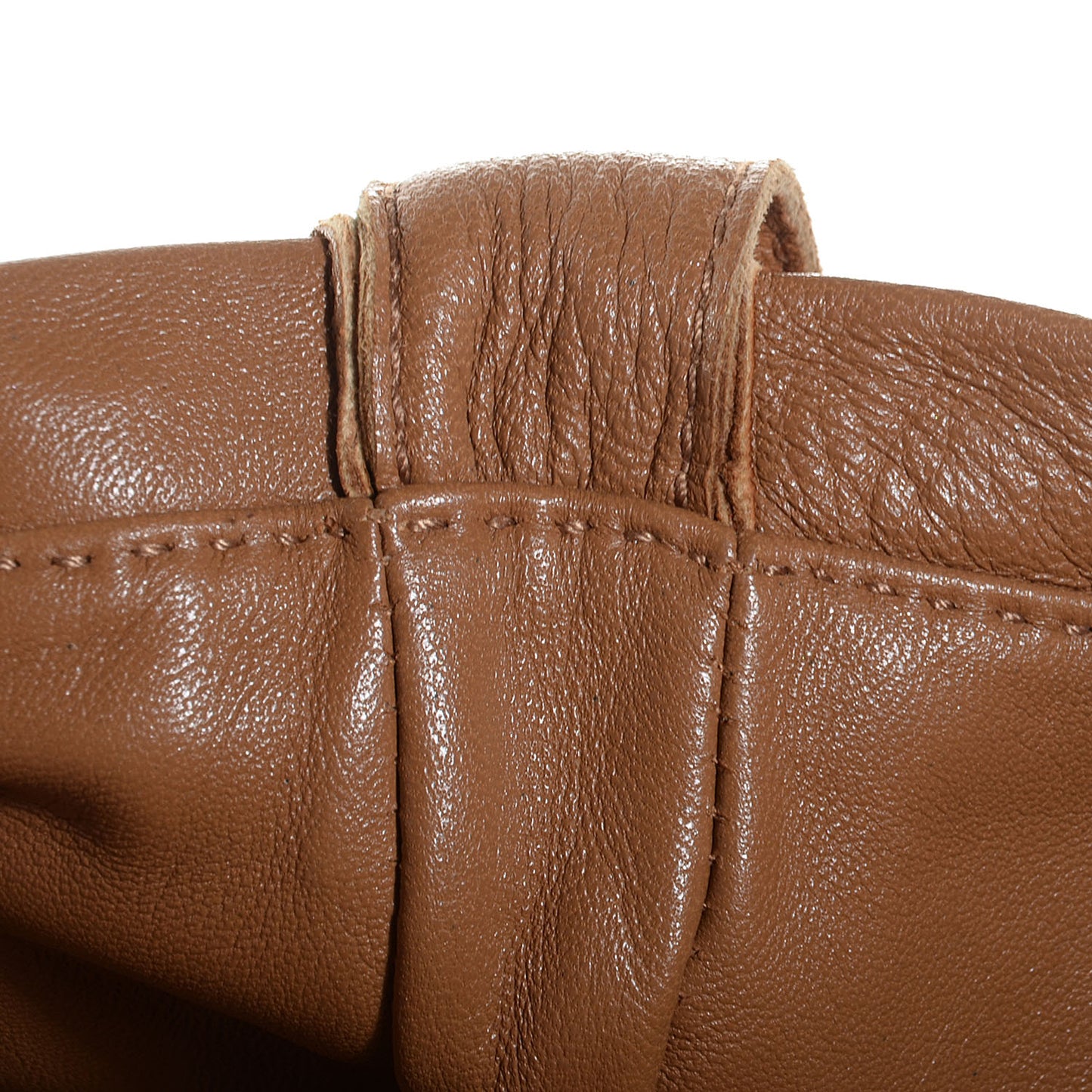 Milo Lambskin Clou De Selle Pouch Gold